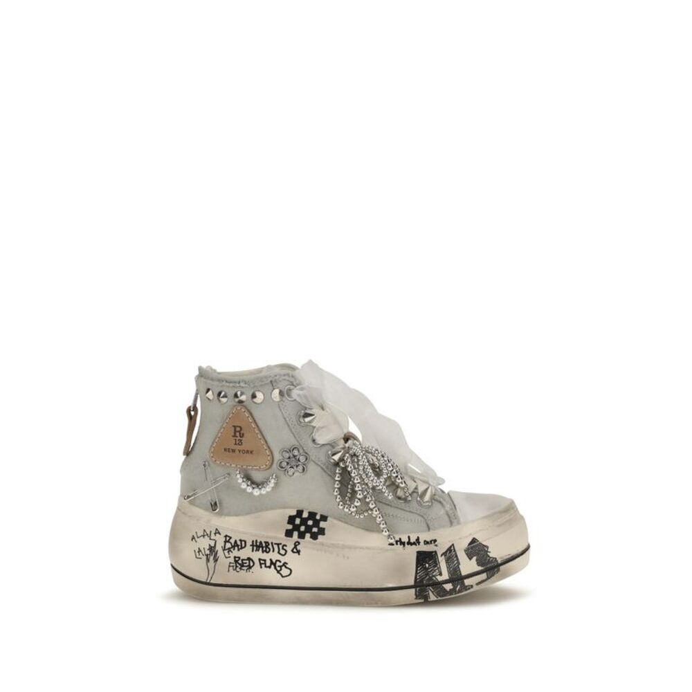 R13 Women High Top Sneakers